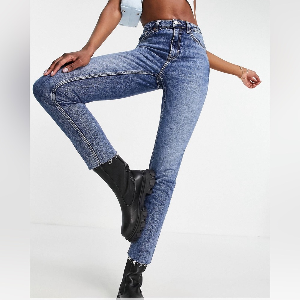 Topshop Tall straight jeans